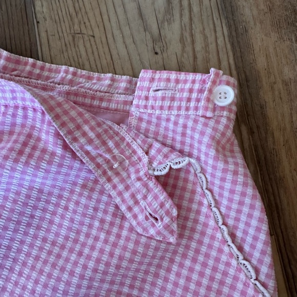 Set of 2 Vintage Pink and Blue Skirts / Skorts - Picture 8 of 15